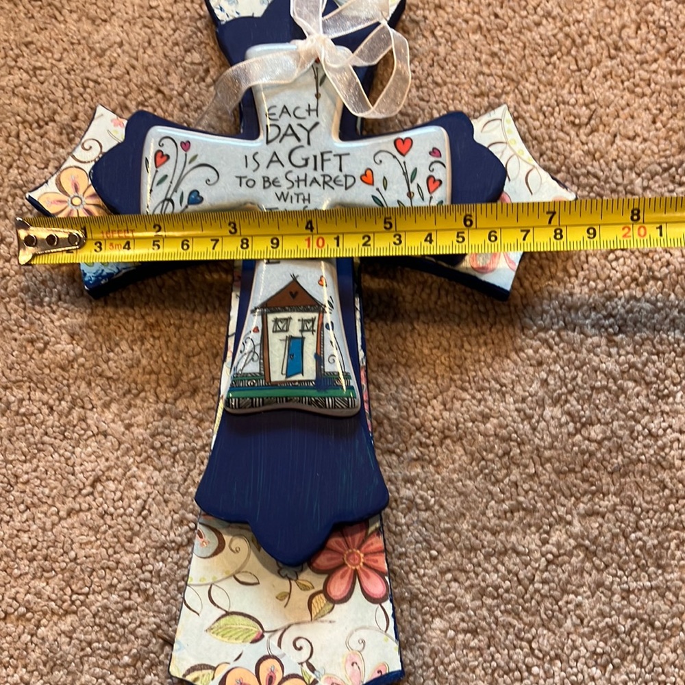 Inspirational Cross Wall Hanging Christian - Picture 4 of 11